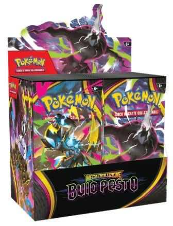 PRE-ORDER - Pokemon display 36 bustine - buio pesto (ITA)