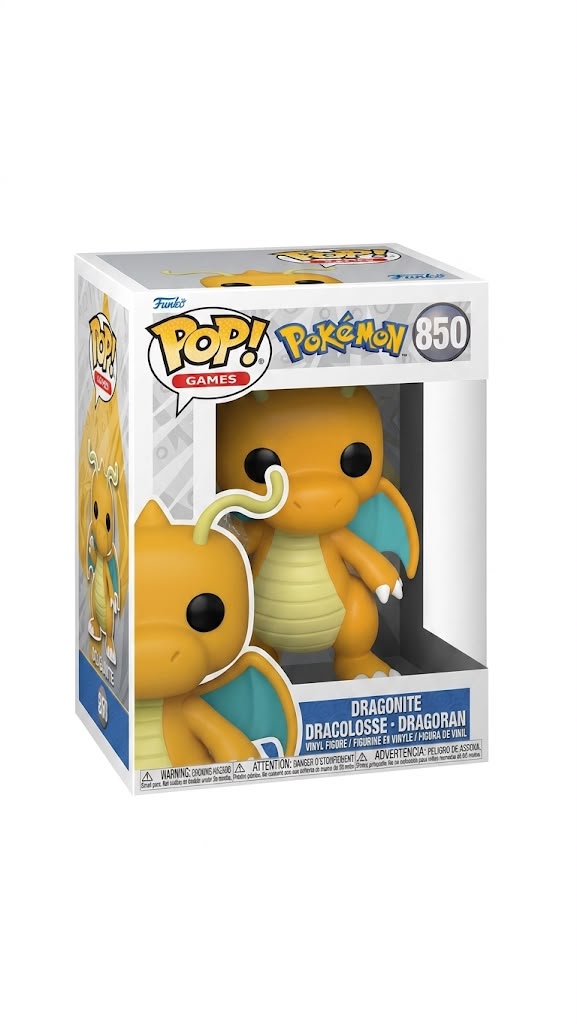 Pop! Games: Pokemon - Dragonite 850