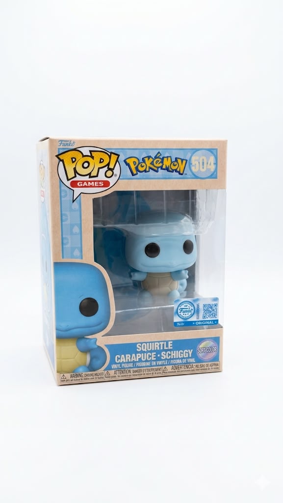 Pop! Games: Pokemon - Squirtle 504