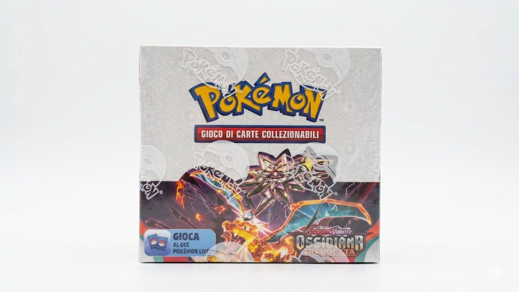 POKEMON DISPLAY 36 BUSTINE - OSSIDIANA INFUOCATA (ITA)