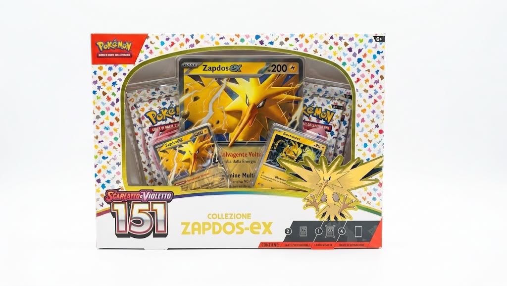 POKEMON COLLEZIONE ZAPDOS-EX - 151 (ITA)