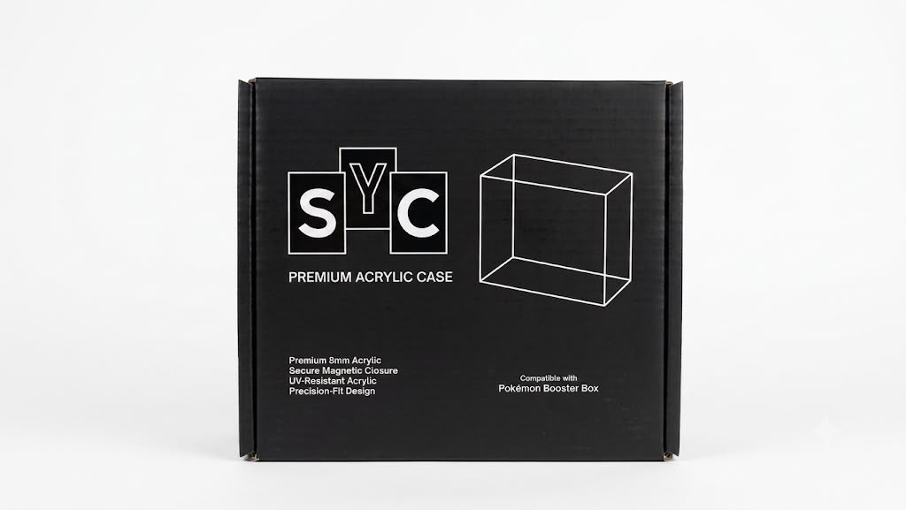 SYC PREMIUM ACRYLIC CASE - per Display 36 bustine