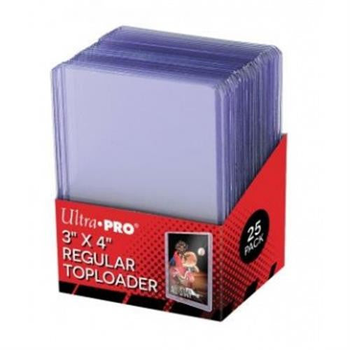 REGULAR TOPLOADER 3” X 4” - 25 PZ - ULTRA-PRO