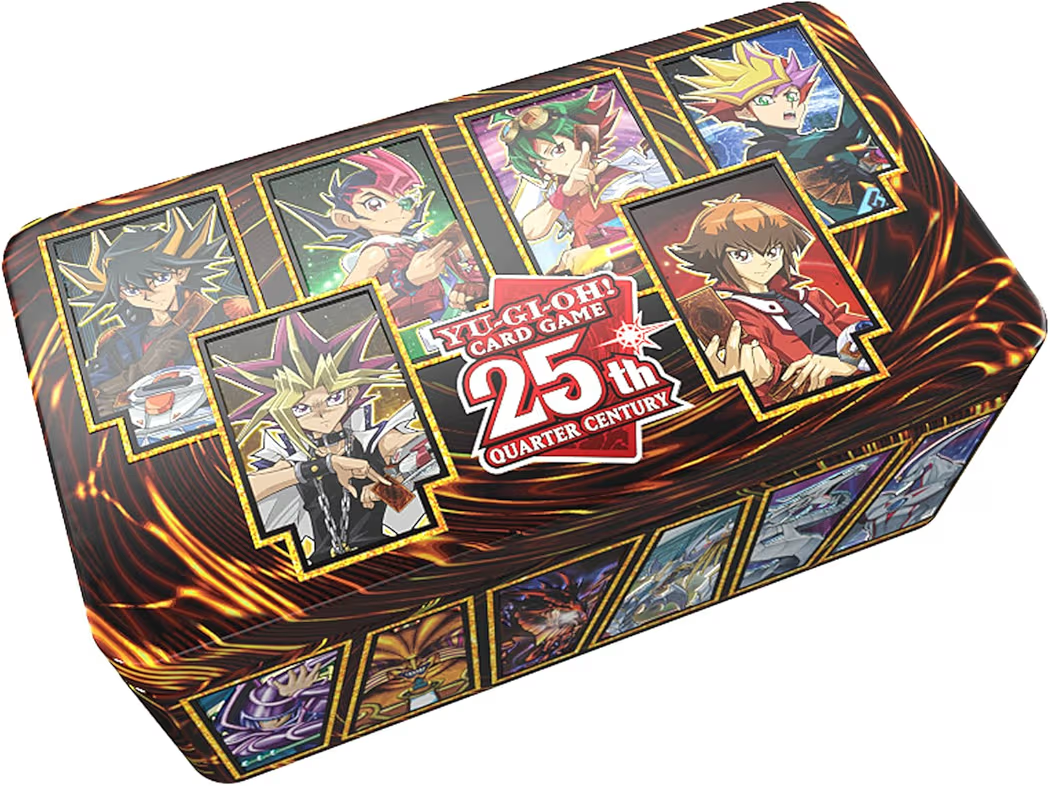 TIN IN METALLO - YU-GI-OH 25TH ANNIVERSARY - DUELING HEROES (ENG)