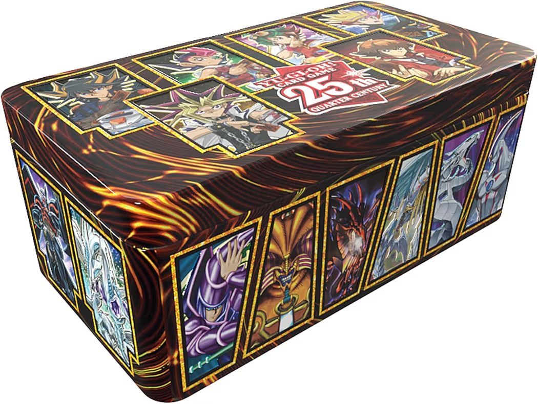 TIN IN METALLO - YU-GI-OH 25TH ANNIVERSARY - DUELING HEROES (ENG)