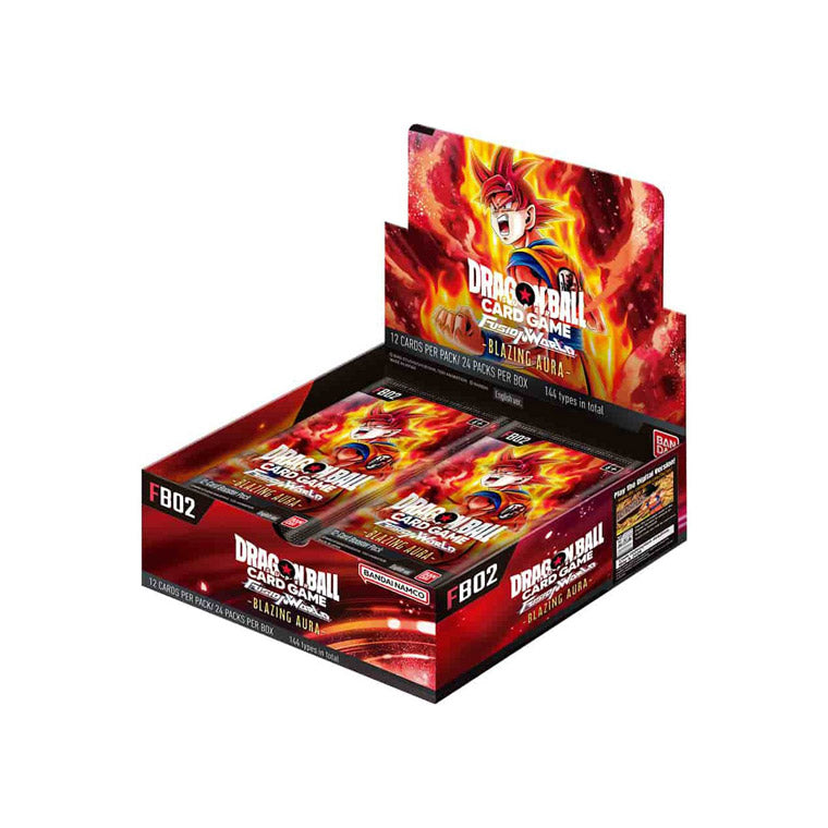 DRAGON BALL SUPER Fusion World – Blazing Aura FB02 - Box 24 Bustine (ENG)