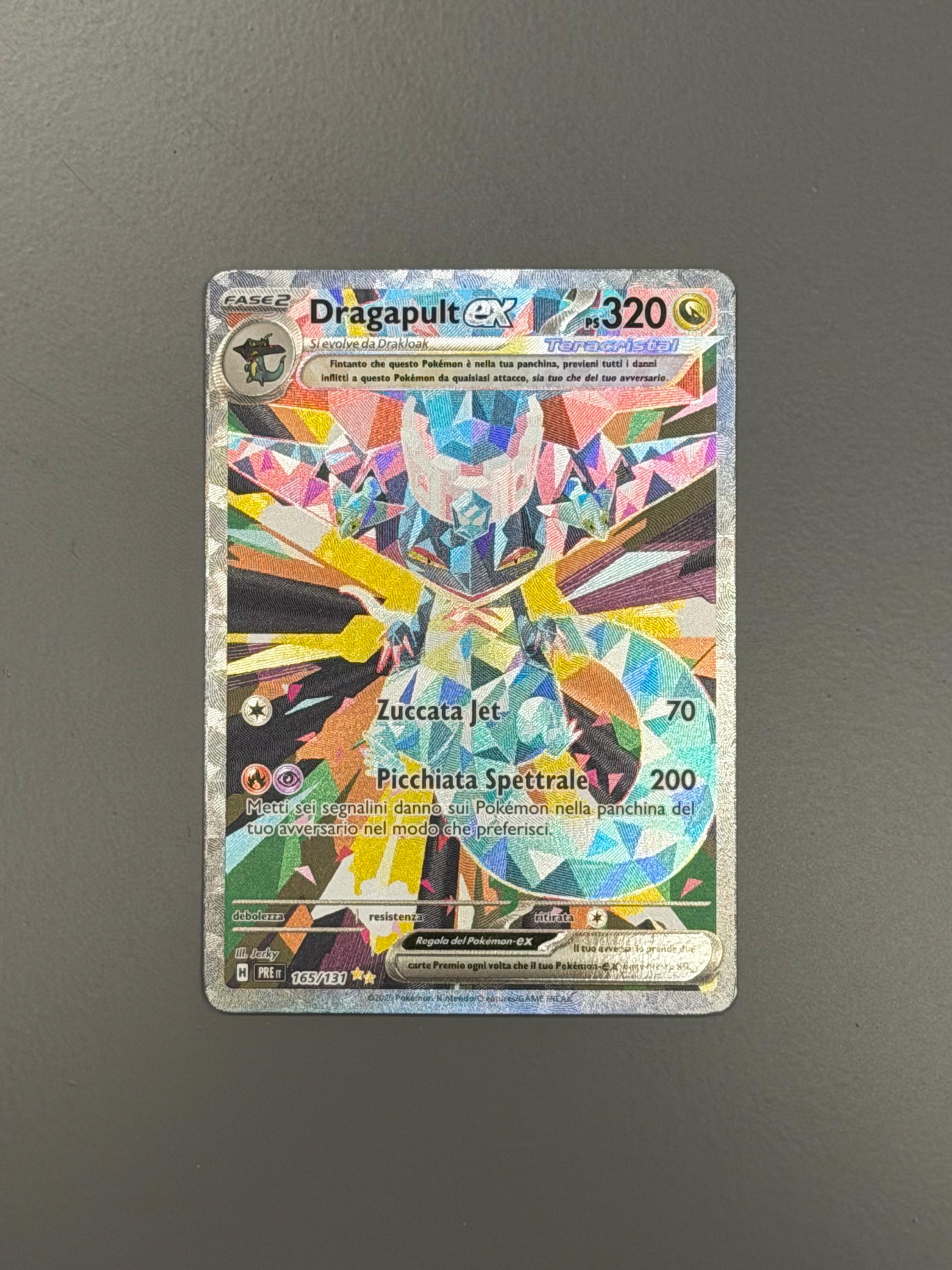 Dragapult EX 165/131 Evoluzioni Prismatiche ITA - NM MT