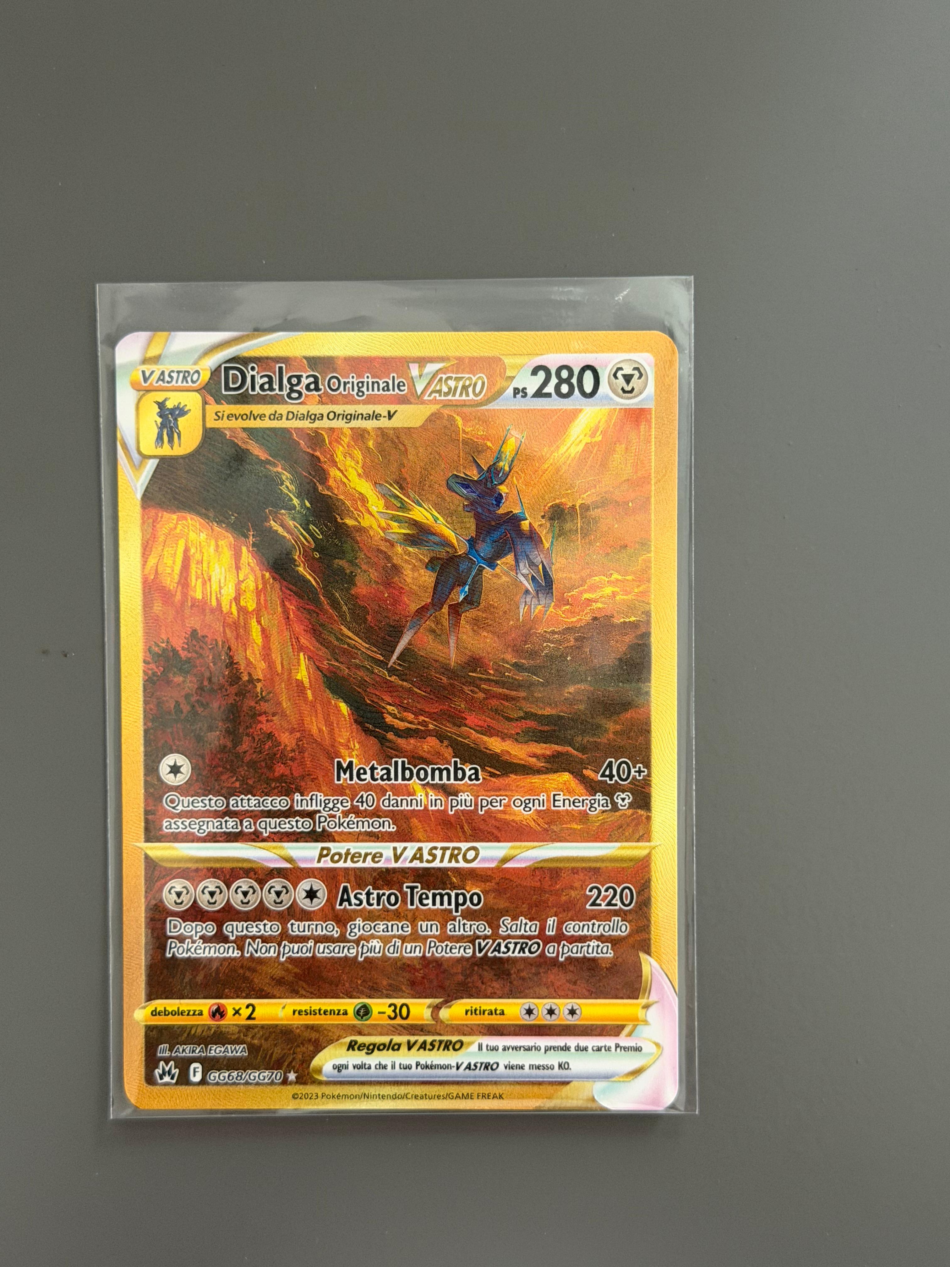 DIALGA VASTRO GG68/GG70 - ITA MINT - Pokemon ZENIT REGALE