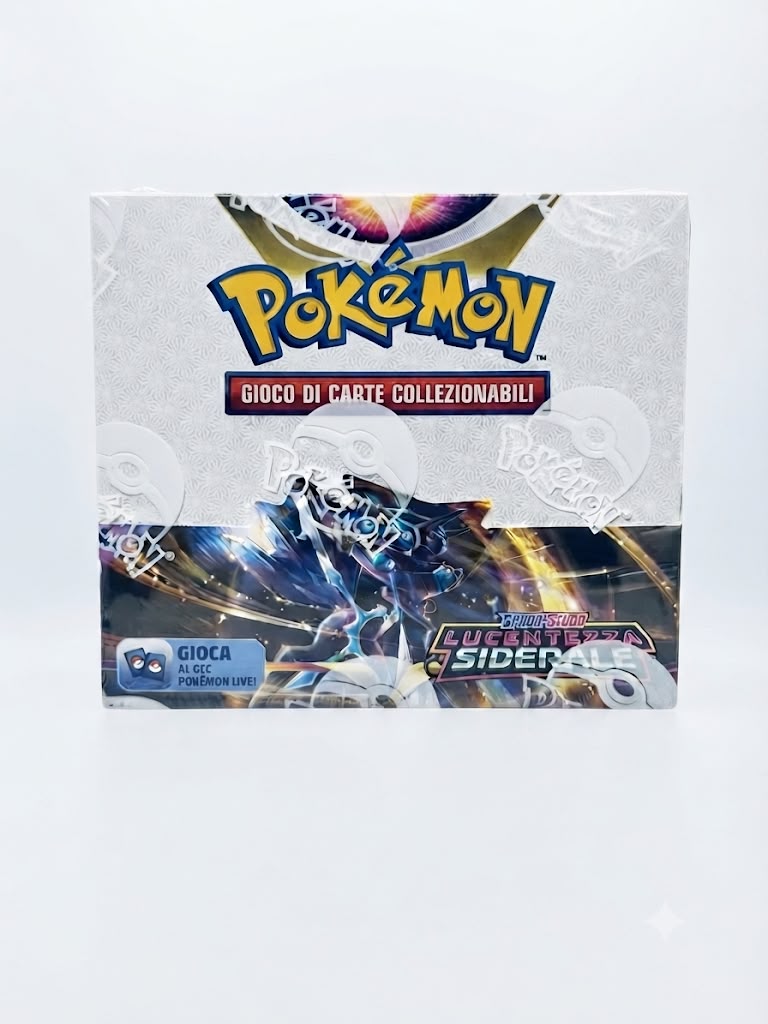 POKEMON DISPLAY 36 BUSTINE - SPADE E SCUDO LUCENTEZZA SIDERALE (ITA)