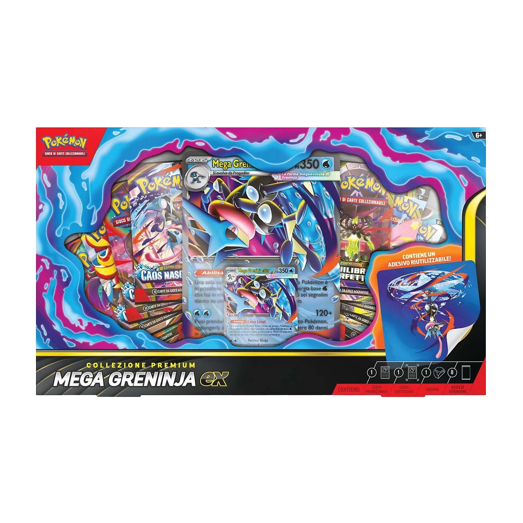 POKEMON COLLEZIONE PREMIUM MEGA GRENINJA EX (ITA)