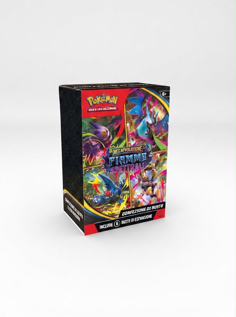 POKEMON BUNDLE 6 BUSTINE - FIAMME SPETTRALI (ITA)
