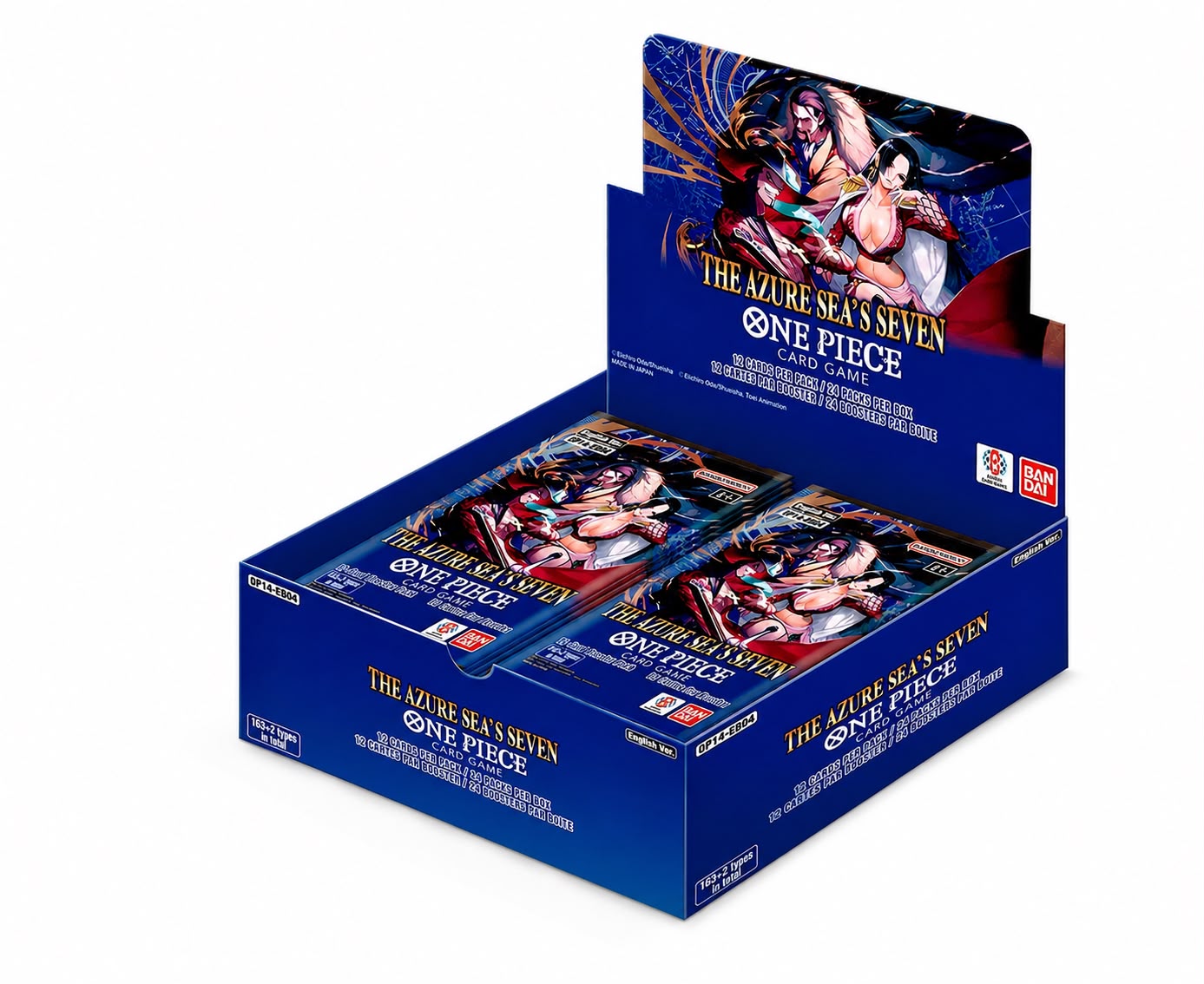 ONE PIECE THE AZURE SEA’S SEVEN OP14 - BOX 24 BUSTINE (ENG)