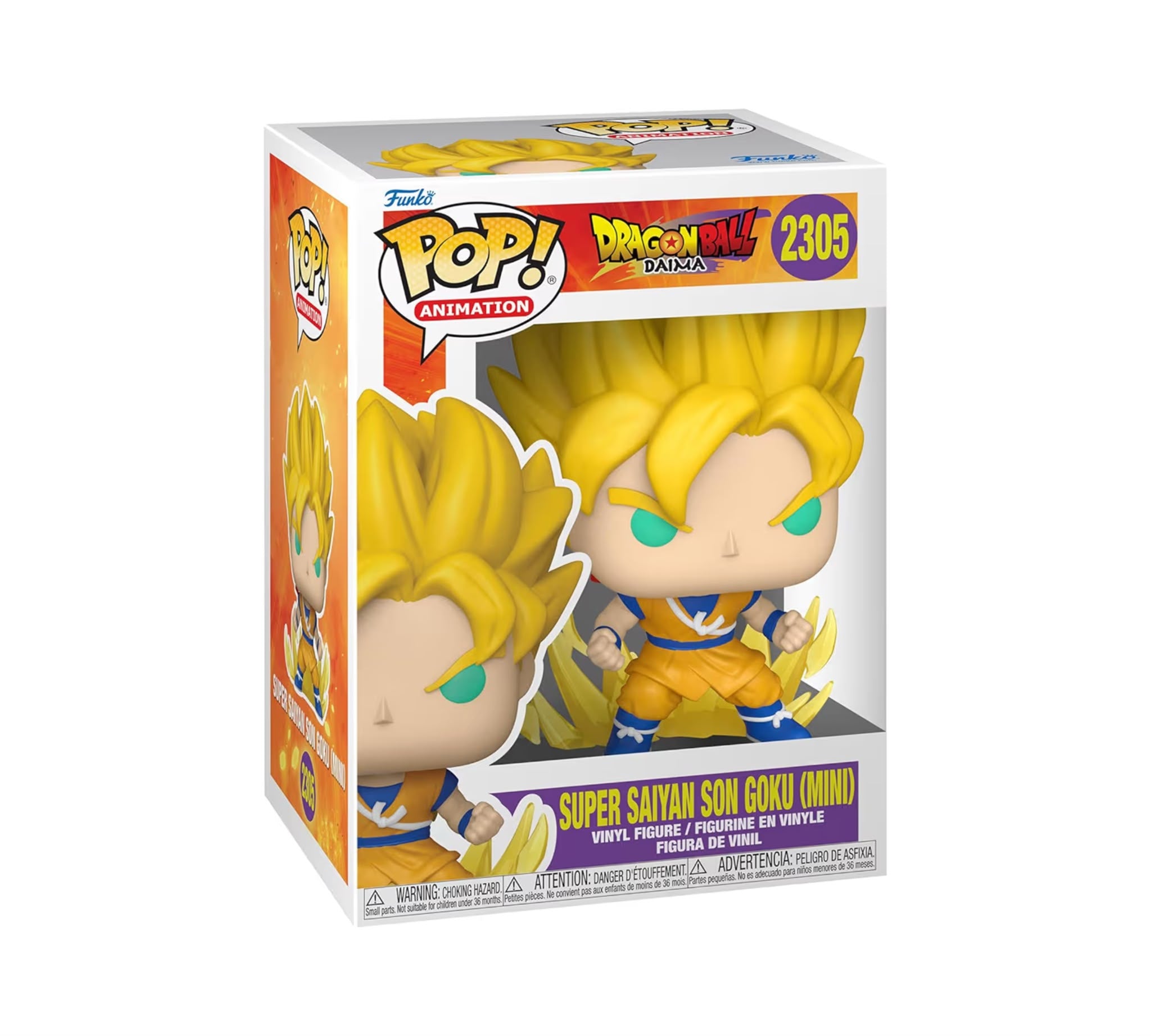 Pop! Animation: Dragonball Daima - Super Saiyan Son Goku (Mini) 2305