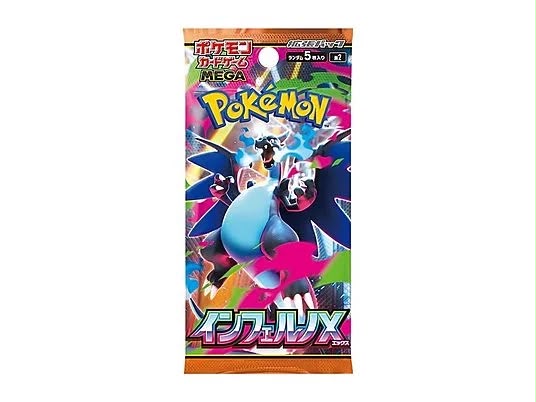 Bustina Inferno X - JPN - 5 CARTE POKEMON