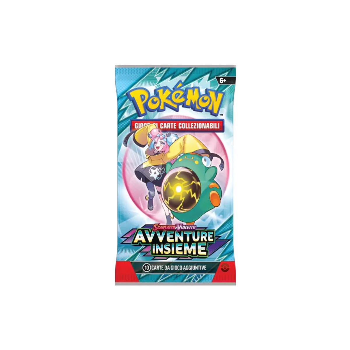 Bustina Scarlatto e Violetto - Avventure Insieme - ITA - Artwork Casuale - 10 Carte POKEMON
