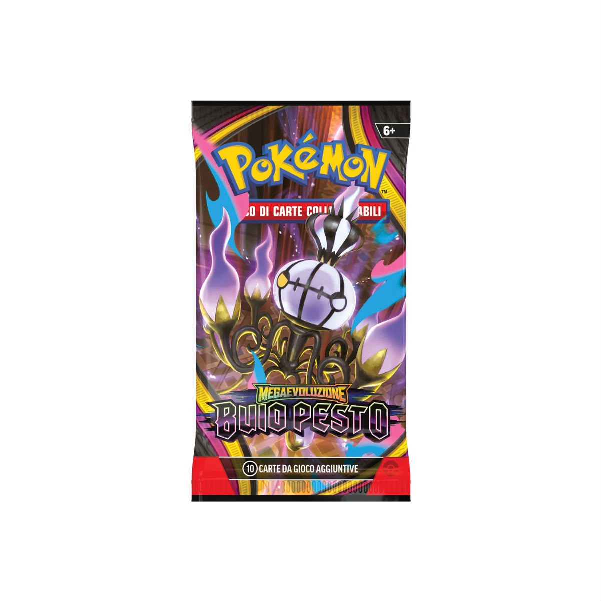 Bustina Megaevoluzione - Buio Pesto - ITA - Artwork Casuale - 10 Carte POKEMON