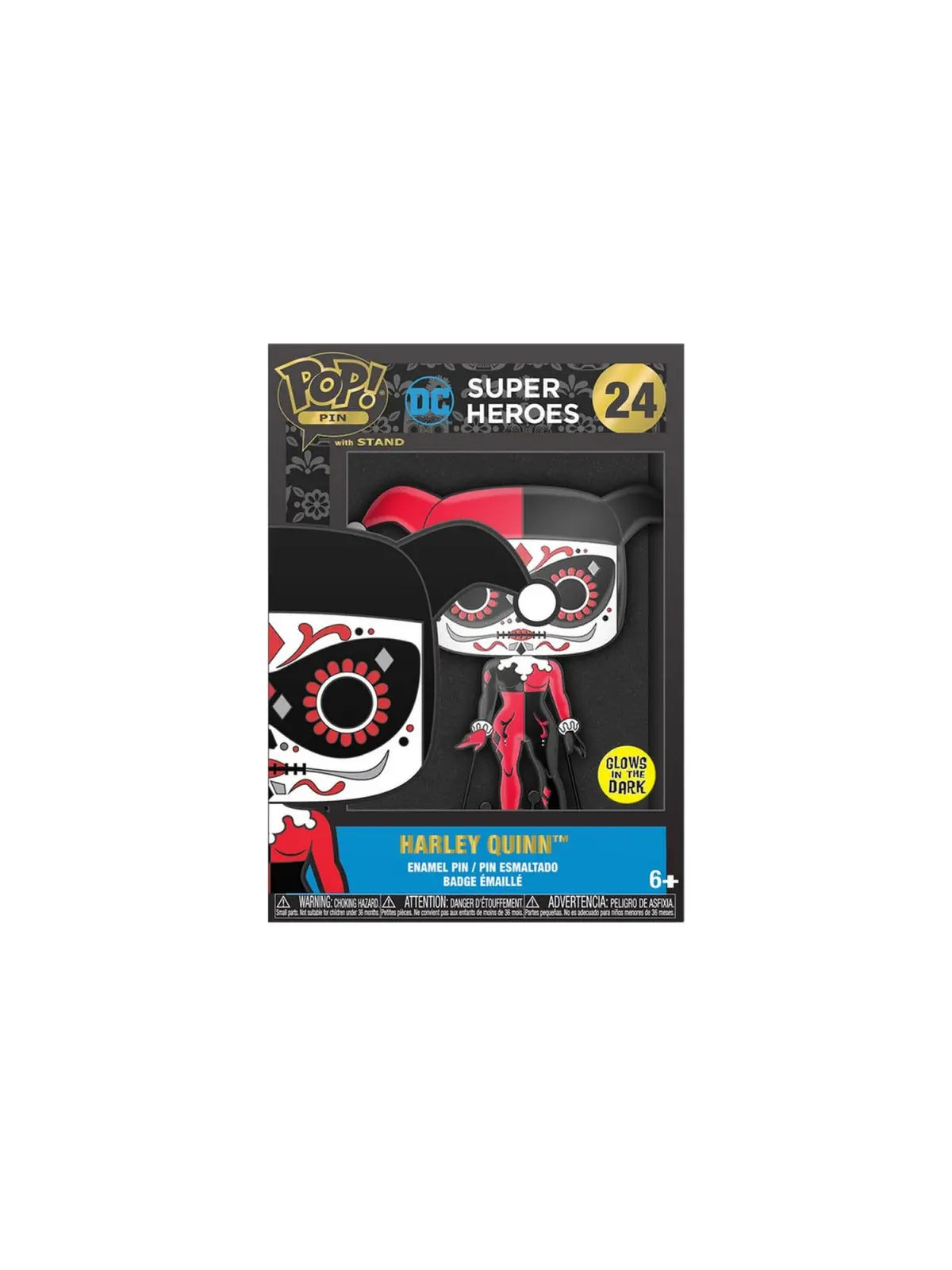 Pop! Pin: Super Heroes - Harley Quinn 24 - Glow In The Dark