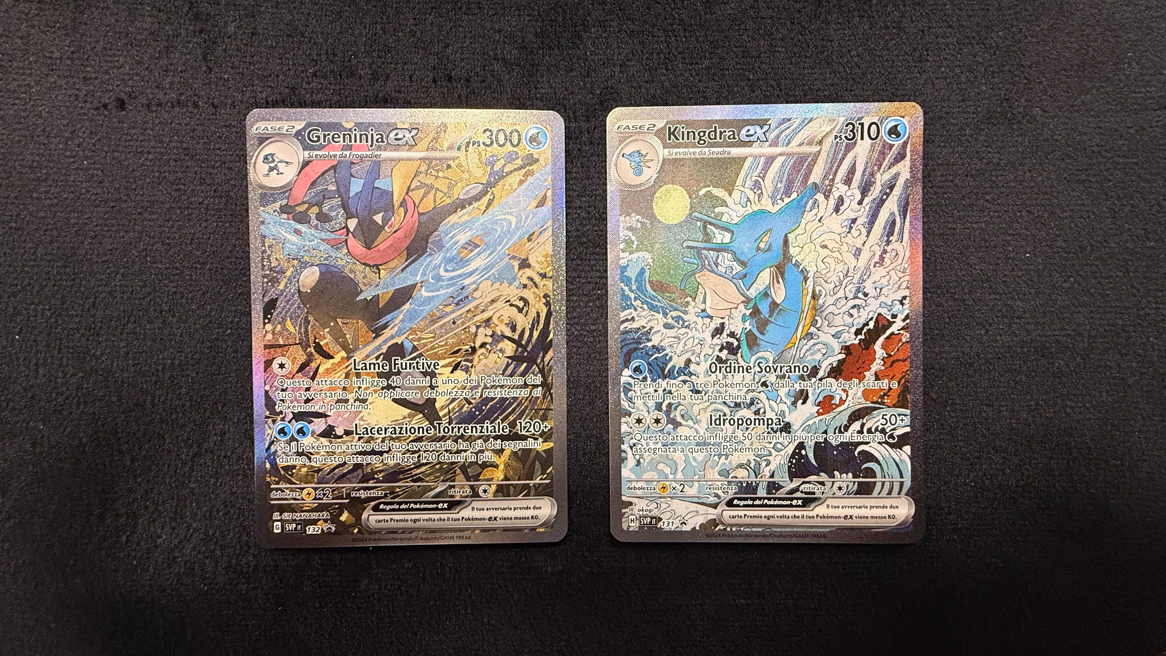 Greninja ex 132 - Kingdra ex 131