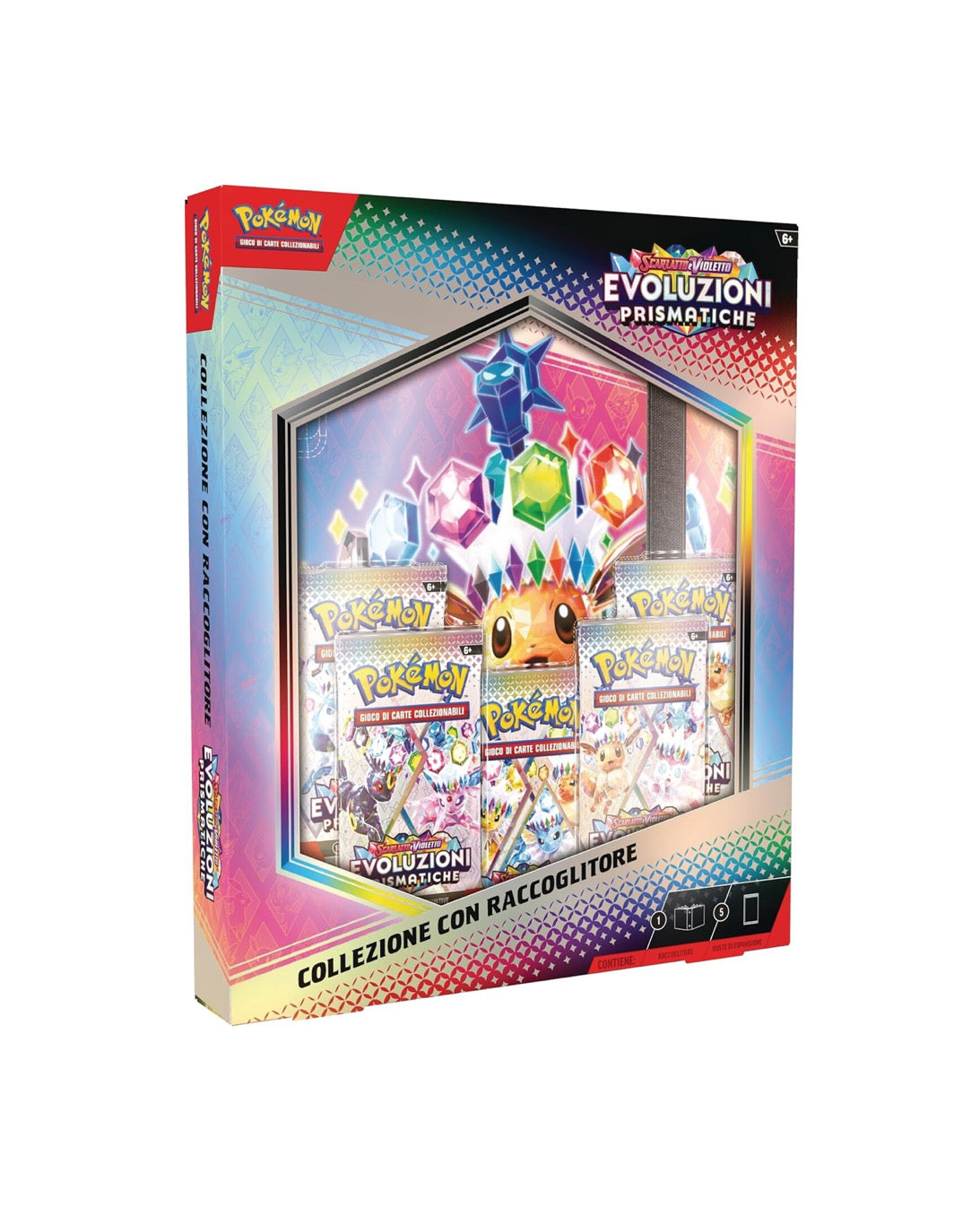 POKEMON COLLEZIONE RACCOGLITORE EVOLUZIONI PRISMATICHE (ITA)