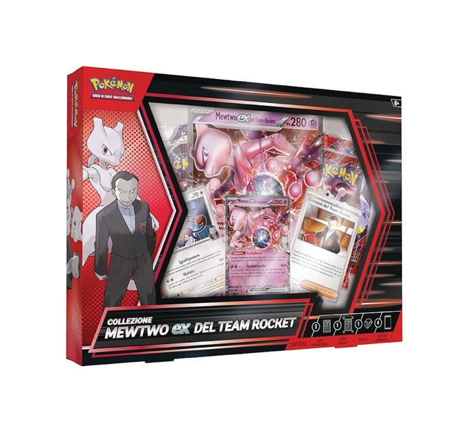 POKEMON COLLEZIONE MEWTWO EX TEAM ROCKET (ITA)