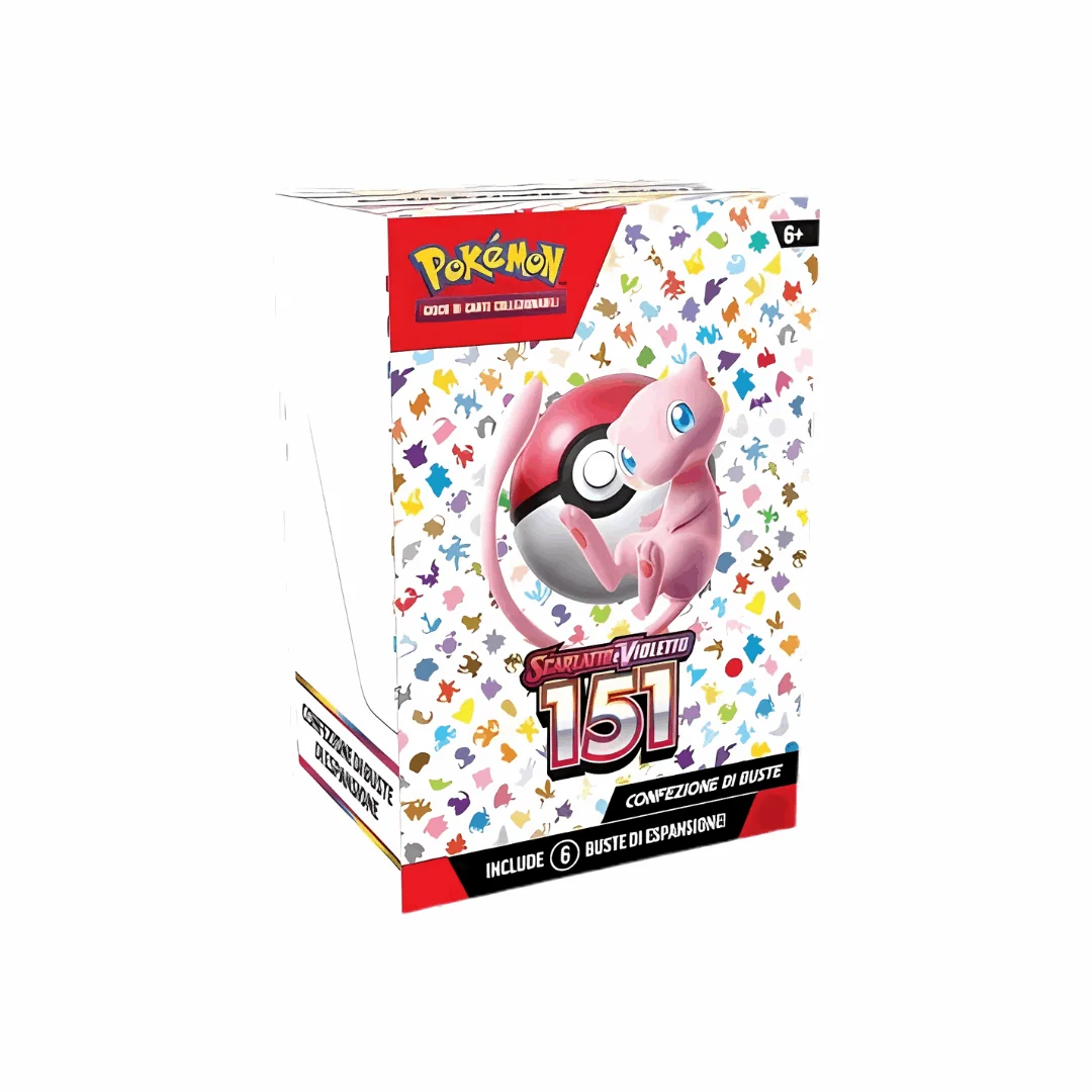 POKEMON BUNDLE 6 BUSTINE 151 (ITA)