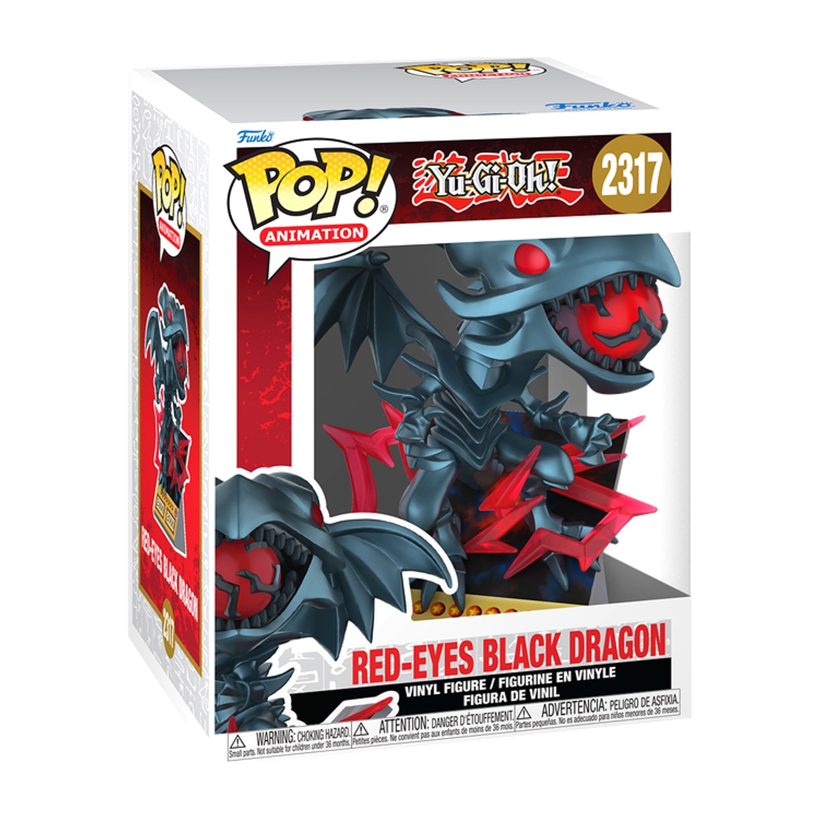 Funko Pop! Yu-Gi-Oh! – Red-Eyes Black Dragon #2317