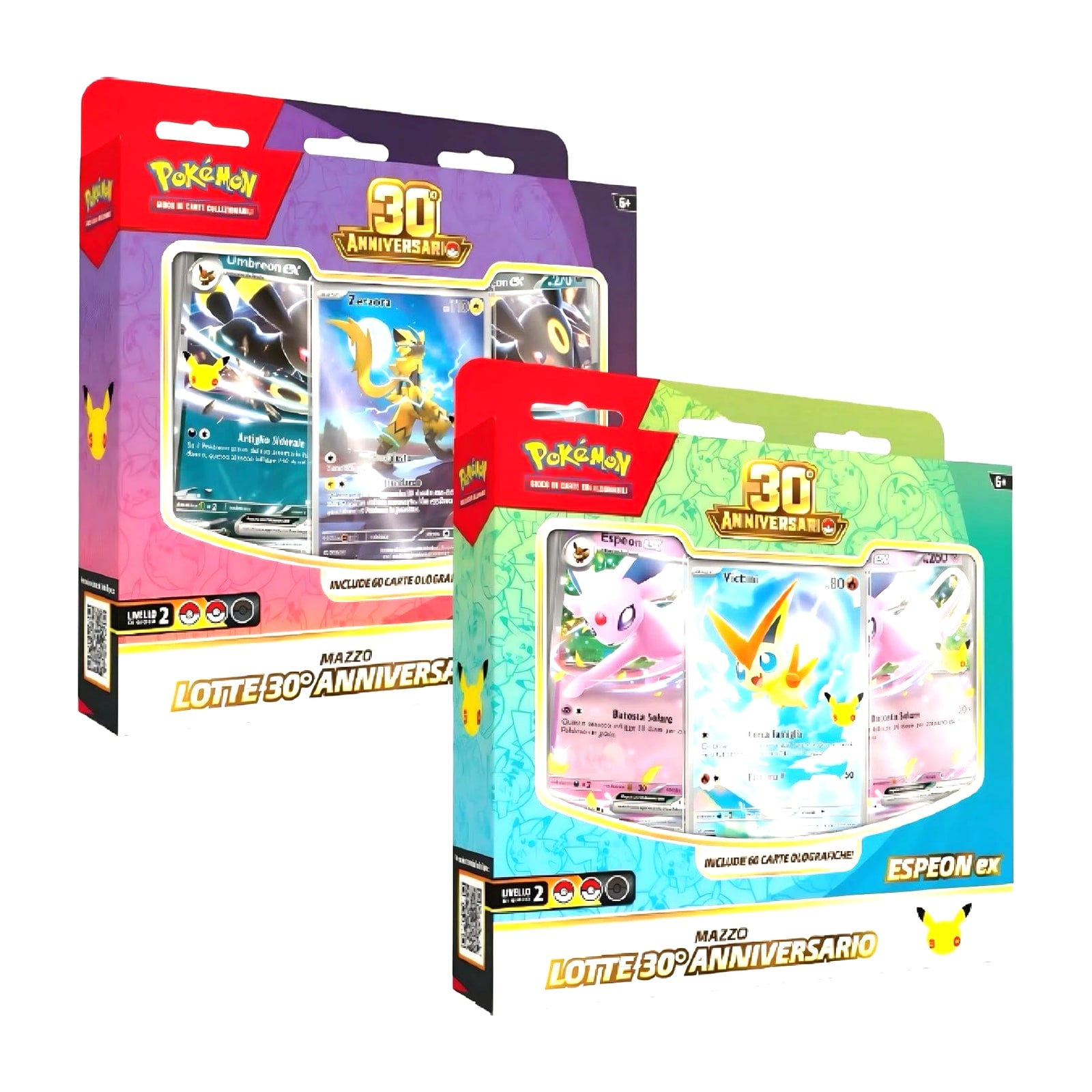 Pokémon Mazzi Lotte Umbreon-ex ed Espeon-ex – 30° Anniversario (ITA)